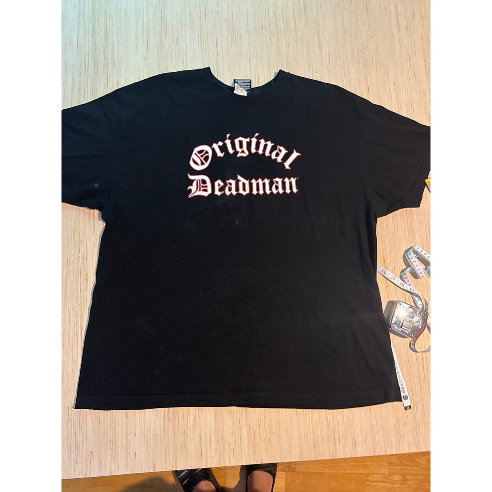 Vintage 2004 WWE Undertaker Original Deadman T-Shirt Mens 2XL Black 29